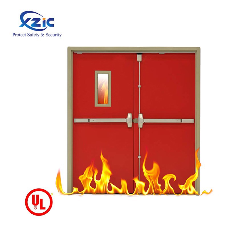 Steel fire rated door